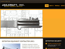 Tablet Screenshot of jailcraftinc.com